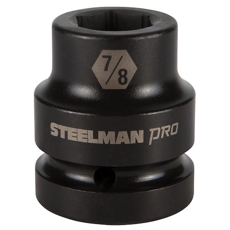 Steelman Pro 1" Drive x 7/8" 6-Point Impact Socket 79336